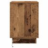 vidaXL Bedside Cabinet 2 pcs Old Wood 39 x 34.5 x 50 cm