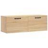 vidaXL Wall Cabinet Sonoma Oak 100x36,5x35 cm Engineered Wood