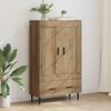 vidaXL Highboard Artisan Oak 69.5 x 31 x 115 cm Engineered Wood