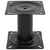 vidaXL Boat Seat Pedestal Black 18 cm Steel