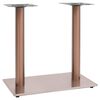 vidaXL Bistro Table Leg | Brass | Stainless Steel | 70x40x72 cm | Industrial