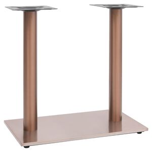 vidaXL Bistro Table Leg | Brass | Stainless Steel | 70x40x72 cm | Industrial