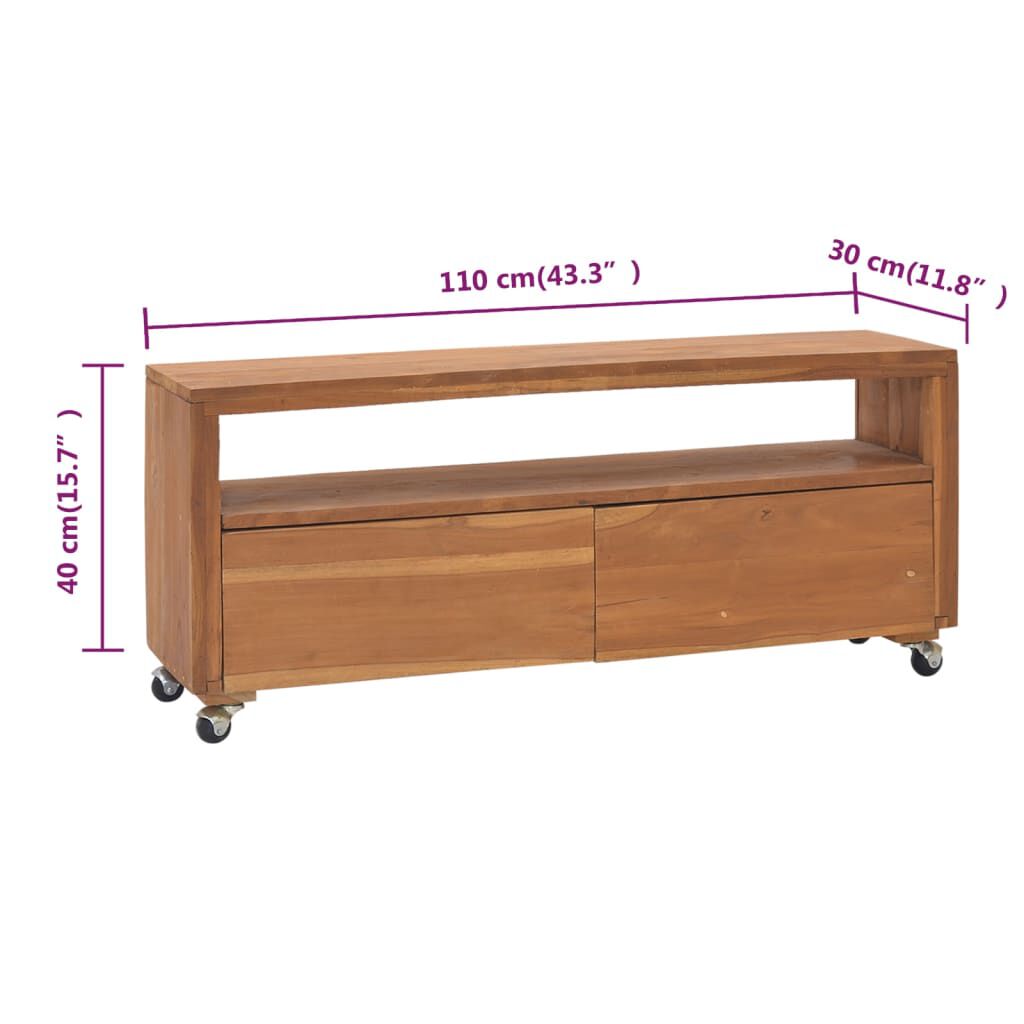 Tv cabinet discount on wheels ikea