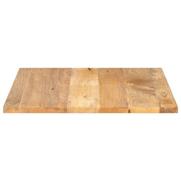vidaXL Table Top 80x80x3.8 cm Square Solid Wood Mango