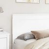 vidaXL Headboard with Headboard White 200 cm Engineered Wood