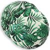 vidaXL Cushion Cover 2 pcs HEERLEN Leaf Pattern &Oslash; 60 cm Polyester