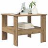 vidaXL Coffee Table Artisan Oak 57 x 55 x 45 cm Engineered Wood