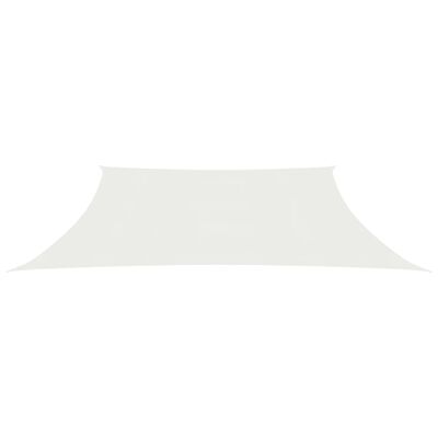 vidaXL Sunshade Sail 160 g/m² White 4/5x4 m HDPE