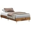 vidaXL Bed Frame Old Wood Engineered Wood