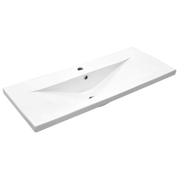 vidaXL Sink Cabinet with Built-in Basin Old Wood