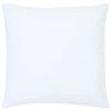 vidaXL Cushions 2 pcs Foil Print White and Gold 40x40 cm Cotton
