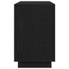 vidaXL Sideboard Black Oak 102 x 35 x 55 cm Engineered Wood