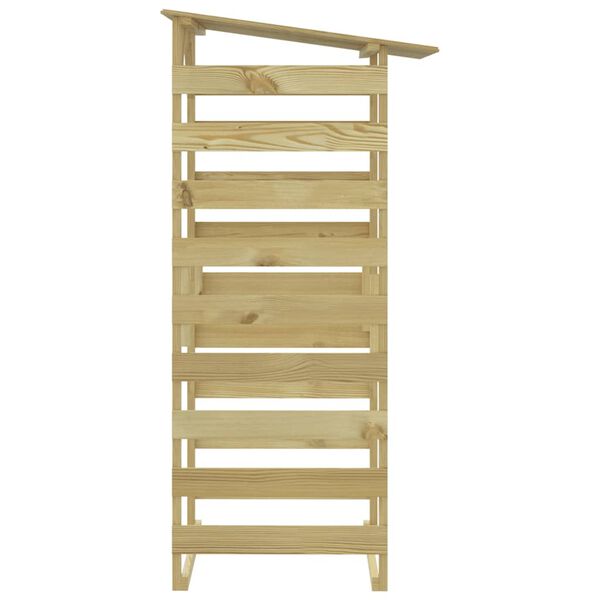 vidaXL Pergola with Roof 100x90x200 cm Impregnated Pinewood