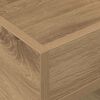vidaXL End Table Artisan Oak 30 x 30 x 56 cm Engineered Wood
