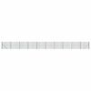 vidaXL Wire Mesh Fence with Flange Green 1.6x25 m