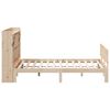 vidaXL Bookcase Bed without Mattress 180x200 cm Super King Solid Wood Pine