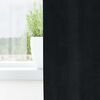 vidaXL Blackout Curtains 2 pcs Black 140 x 225 cm Velvet