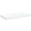vidaXL Floating Wall Shelves 2 pcs High Gloss White 50x23x3.8 cm MDF
