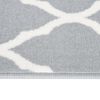 vidaXL Runner Rug BCF Grey and White 60x200 cm