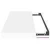 vidaXL Floating Wall Shelves 2 pcs White 80x23.5x3.8 cm MDF