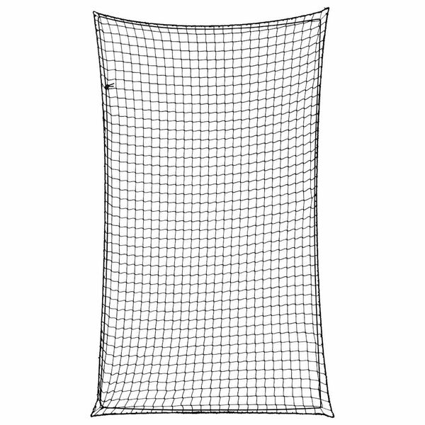 vidaXL Trailer Net with Elastic Rope Black 2.1x1.25 m PP