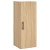 vidaXL Wall Mounted Cabinet Sonoma Oak 34,5x34x90 cm