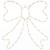 vidaXL LED Rope Light Bow LOVIISA 70 LEDs Warm White 50 x 51 cm