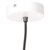 vidaXL Industrial Hanging Lamp 25 W White Round 19 cm E27