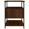 vidaXL Bedside Cabinets 2 pcs Brown Oak 40x42x56 cm Engineered Wood