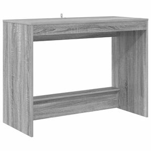 vidaXL Bed Desk Grey Sonoma Engineered Wood 100 x 45 x 75 cm