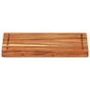 vidaXL Chopping Board 35x25x2.5 cm Solid Wood Acacia