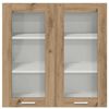 vidaXL Hanging Cabinet Artisan Oak 80 x 31 x 80 cm Engineered Wood
