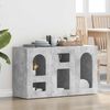 vidaXL Sideboard Concrete Grey 100 x 35 x 59 cm Engineered Wood