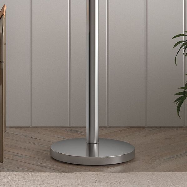 Rousseau Coat Rack Argan Metal Silver