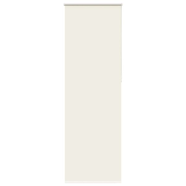 vidaXL Roller Blind Blackout Off White 70x230 cm Fabric Width 65.7 cm Polyester