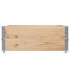 vidaXL Garden Planter 100x100 cm Solid Wood Pine
