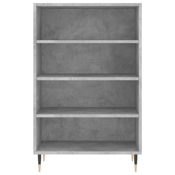 vidaXL Highboard Concrete Grey 57x35x90 cm Engineered Wood