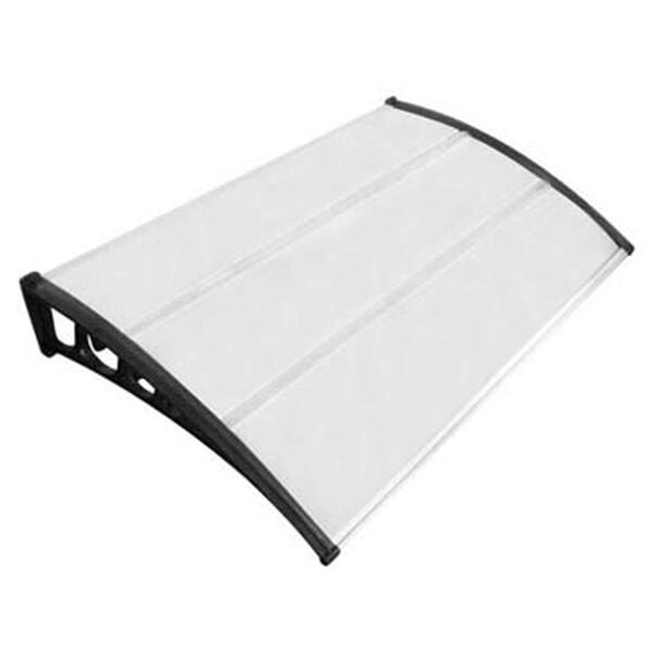 vidaXL Awning Silver Plastic