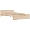 vidaXL Bed Frame without Mattress Solid Wood 120x200 cm