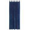 vidaXL Blackout Curtains 2 pcs Dark Blue 140 x 225 cm Velvet