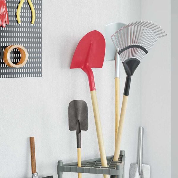 vidaXL Shovel Head Red 39.5 x 27.5 cm Powder-Coated Steel