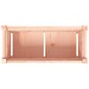 vidaXL Garden Planter with Legs 70x31x70 cm Solid Wood Douglas