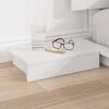 vidaXL Bed Frame White 200 x 200 cm Wood