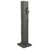 vidaXL Garden Tanker Anthracite 26 x 26 x 98 cm PE