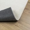 vidaXL Rug IZA Short Pile Scandinavian Look Cream 80x150 cm