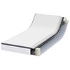 vidaXL Mattress White and Grey 90 x 190 cm Bonell Spring