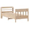 vidaXL Bed Frame without Mattress 100x200 cm Solid Wood Pine