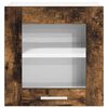 vidaXL Hanging Cabinet Smoked Oak 40 x 31 x 40 cm Engineered Wood