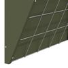vidaXL Hanging Hay Feeder Olive Green 61 x 33 x 66 cm