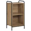 vidaXL Book Cabinet 43 x 33 x 80 cm Engineered Wood Artisan Oak